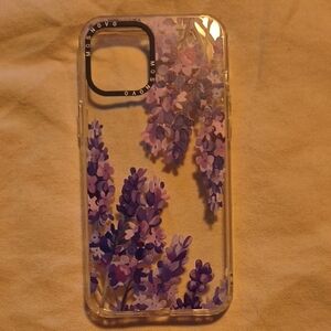Purple Floral Phone Case